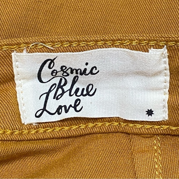 Cosmic Blue Love Yellowstone Tapered Denim Jeans Size 32 Tall Eco Friendly - Picture 3 of 7